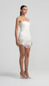 Hidden Lace Strapless Mini Dress